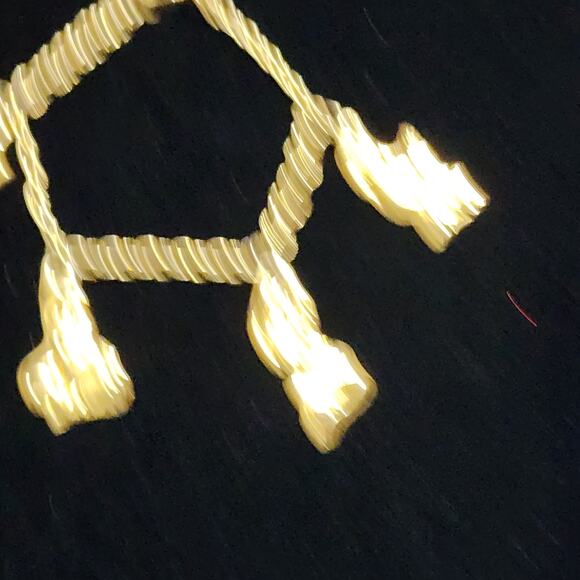 Disney's The Little Mermaid Character Charm Bracelet 4 Charms Gold Tone Vintage - Picture 4 of 11